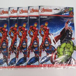 Avengers Treat Bags Party Favors 5Pk 40 Bags Total Iron Man Hulk Thor Loot Bags
